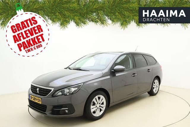 Grijs Occasion 2020 Peugeot 308 SW Stationwagen | € 11.950 (Goede deal) - Afbeelding 1/4