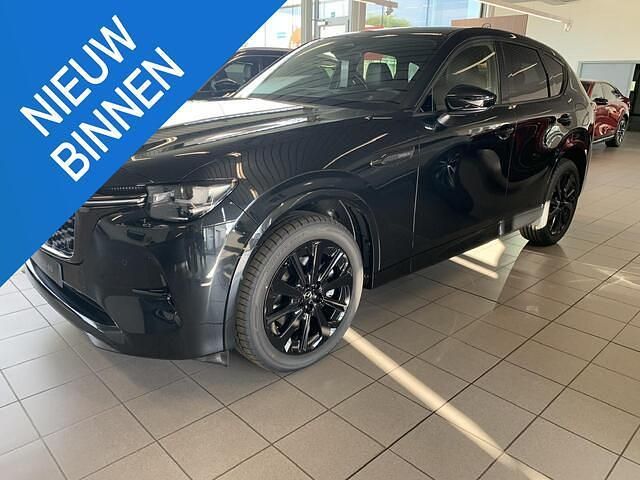 Zwart Nieuw 2025 Mazda CX-60 Homura-Line SUV | € 56.990 (Super prijs) - Afbeelding 1/4