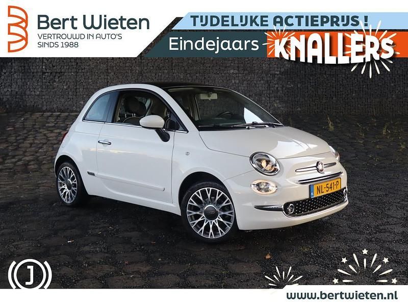 Wit Gebruikt 2017 Fiat 500 Lounge Hatchback | € 9.235 (Eerlijke prijs) - Afbeelding 1/3