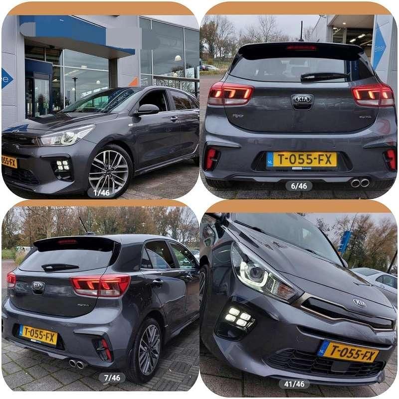 Grijs Gebruikt 2020 Kia Rio Hatchback | € 12.500 - Afbeelding 1/4