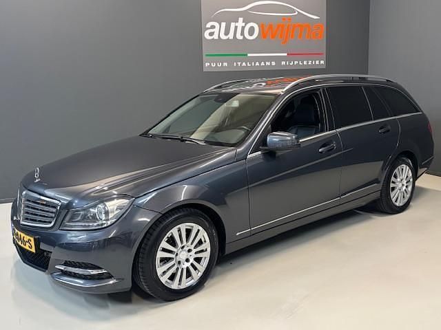 Occasion Mercedes C250 Elegance 204 PK (150 kW) 2013 Grijs, metallic lak Stationwagen