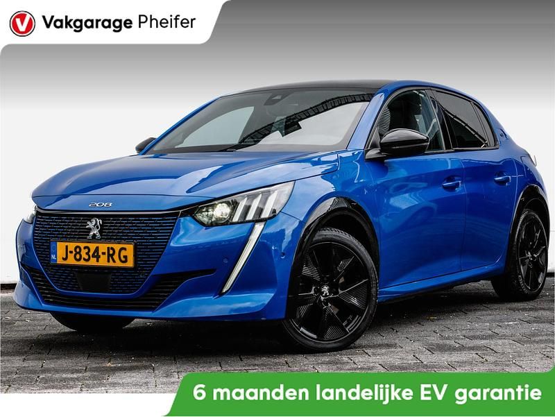 Blauw Occasion 2020 Peugeot e-208 GTi Hatchback | € 12.850 (Eerlijke prijs) - Afbeelding 1/3