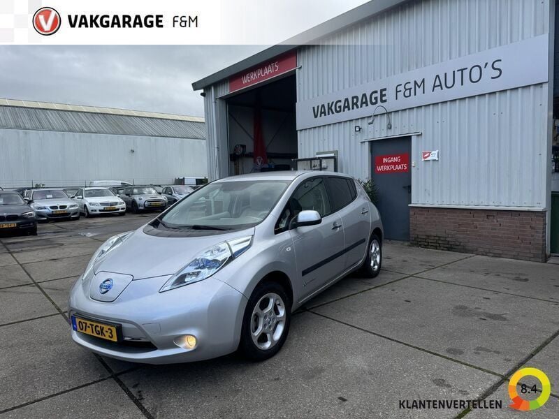 Grijs Gebruikt 2012 Nissan Leaf Base Hatchback | € 7.950 (Duur) - Afbeelding 1/4