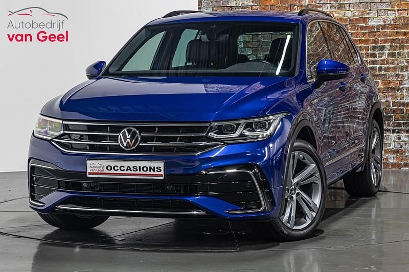 Blauw Gebruikt 2021 VW Tiguan R-line SUV | € 36.495 (Duur) - Afbeelding 1/4