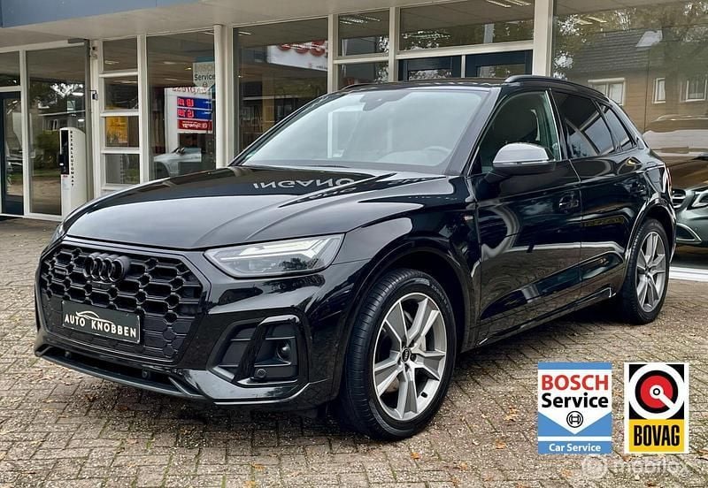 Zwart, metallic lak Gebruikt 2022 Audi Q5 S-Line SUV | € 46.900 (Iets duurder) - Afbeelding 1/4