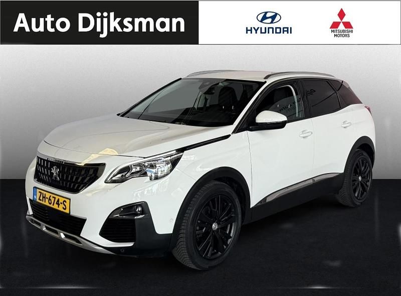 Wit Gebruikt 2018 Peugeot 3008 Allure SUV | € 16.950 (Eerlijke prijs) - Afbeelding 1/4