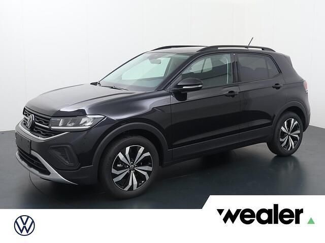 Zwart Nieuw 2025 VW T-Cross Edition SUV | € 34.813 (Iets duurder) - Afbeelding 1/4