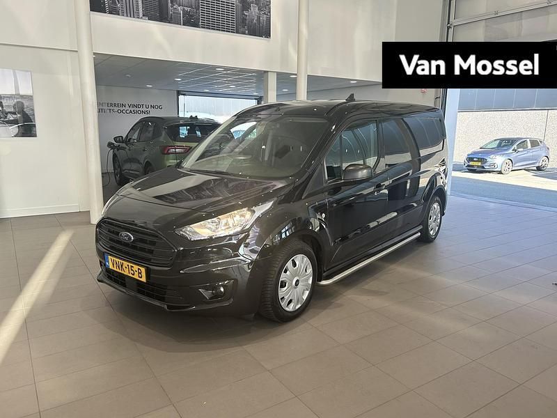 Zwart Gebruikt 2021 Ford Transit Trend Van | € 18.945 - Afbeelding 1/4