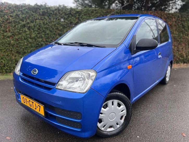 Occasion Daihatsu Cuore 59 PK (43 kW) 2008 Blauw (metallic) Hatchback