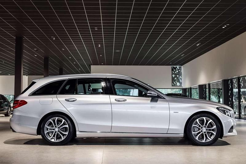 Occasion Mercedes C350e Avantgarde 279 PK (205 kW) 2016 Grijs Stationwagen