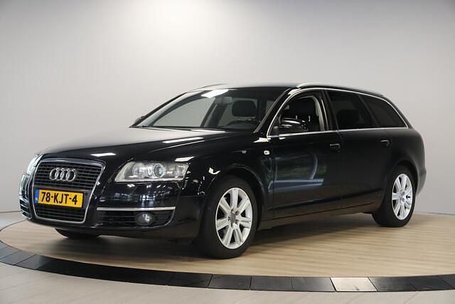 Zwart Gebruikt 2006 Audi A6 S-Line Stationwagen | € 3.290 (Iets duurder) - Afbeelding 1/4