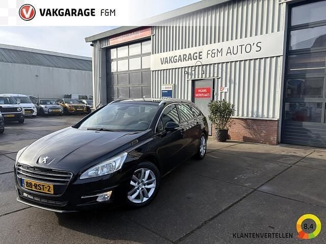 Zwart Gebruikt 2011 Peugeot 508 SW Stationwagen | € 3.450 - Afbeelding 1/4