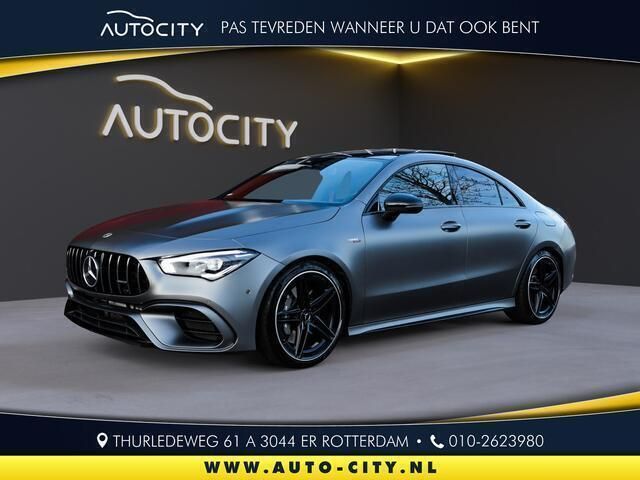 Grijs Gebruikt 2021 Mercedes CLA45 AMG AMG Sedan | € 61.950 (Super prijs) - Afbeelding 1/4
