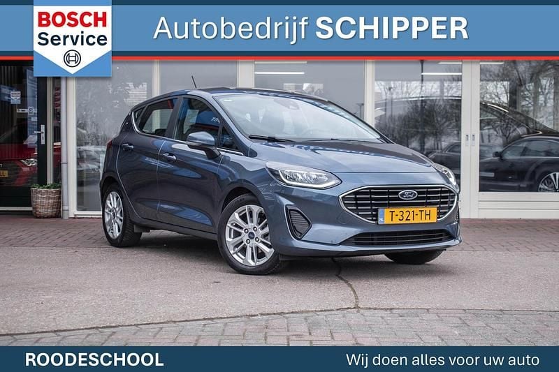 Occasion Ford Fiesta Titanium 125 PK (91 kW) 2023 Blauw Hatchback