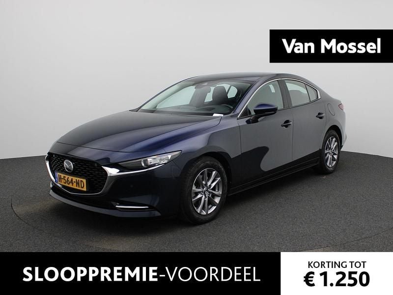 Blauw Gebruikt 2020 Mazda 3 Comfort Sedan | € 19.445 (Eerlijke prijs) - Afbeelding 1/3
