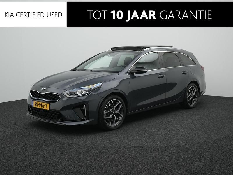 Grijs Gebruikt 2019 Kia Ceed GT-Line Stationwagen | € 19.940 (Duur) - Afbeelding 1/2
