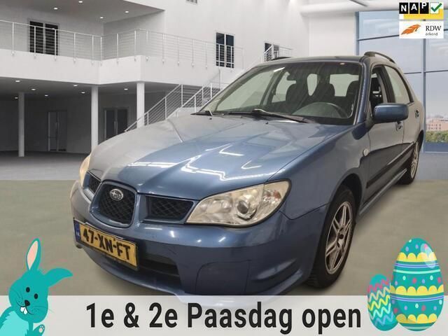 Blauw Gebruikt 2007 Subaru Impreza Comfort Stationwagen | € 2.995 (Goede deal) - Afbeelding 1/4