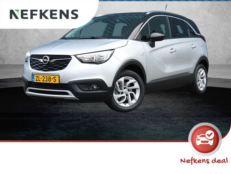 Grijs, metallic lak Gebruikt 2019 Opel Crossland X Innovation SUV | € 14.700 (Eerlijke prijs) - Afbeelding 1/4