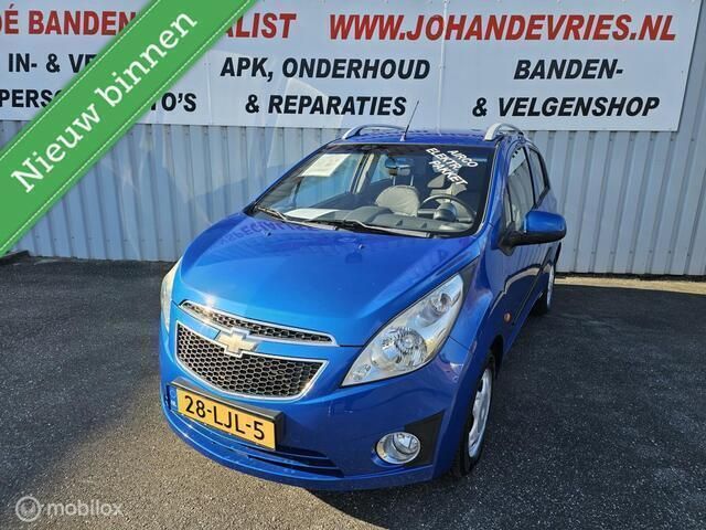 Blauw Gebruikt 2010 Chevrolet Spark Hatchback | € 3.995 (Eerlijke prijs) - Afbeelding 1/4
