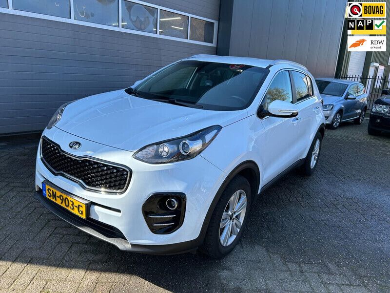 Wit Gebruikt 2018 Kia Sportage SUV | € 16.850 (Eerlijke prijs) - Afbeelding 1/4