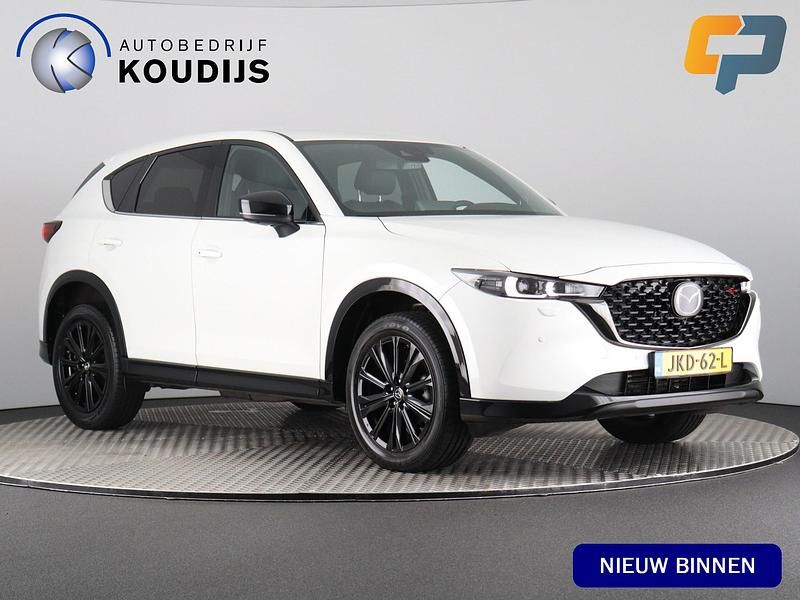 Wit Occasion 2024 Mazda CX-5 Homura-Line SUV | € 39.990 (Eerlijke prijs) - Afbeelding 1/4