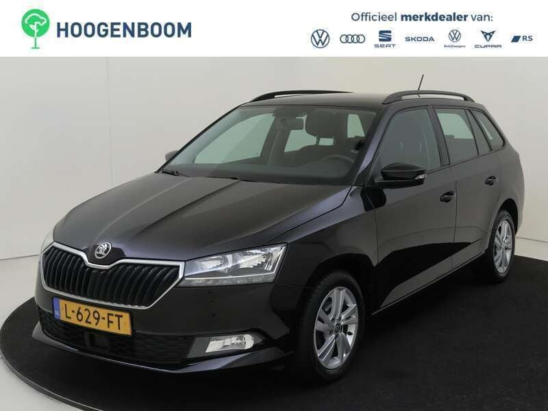 Zwart Gebruikt 2021 Skoda Fabia Ambition Stationwagen | € 15.450 (Eerlijke prijs) - Afbeelding 1/4