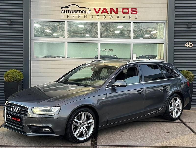 Zwart Gebruikt 2014 Audi A4 Stationwagen | € 13.950 (Super prijs) - Afbeelding 1/4