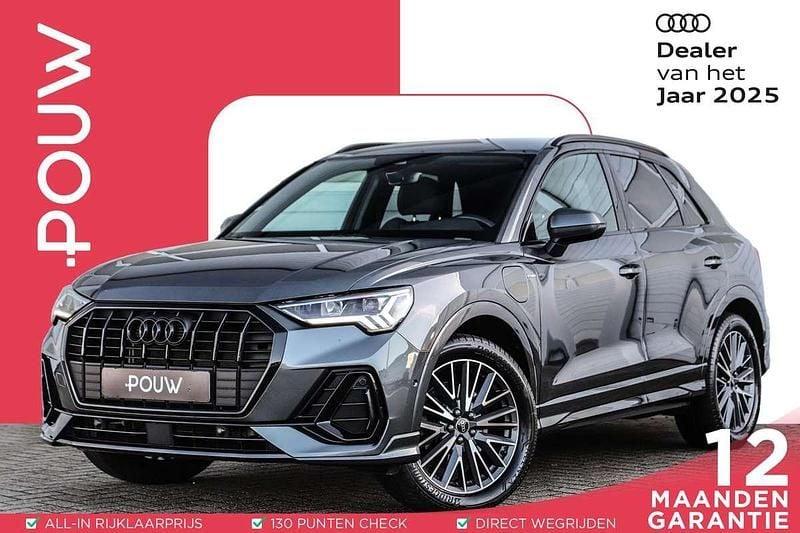 Grijs Gebruikt 2022 Audi Q3 S-Line SUV | € 37.450 (Goede deal) - Afbeelding 1/4