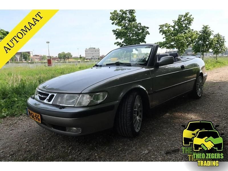 Grijs Occasion 2001 Saab 9-3 Cabriolet Cabriolet | € 4.500 (Duur) - Afbeelding 1/4