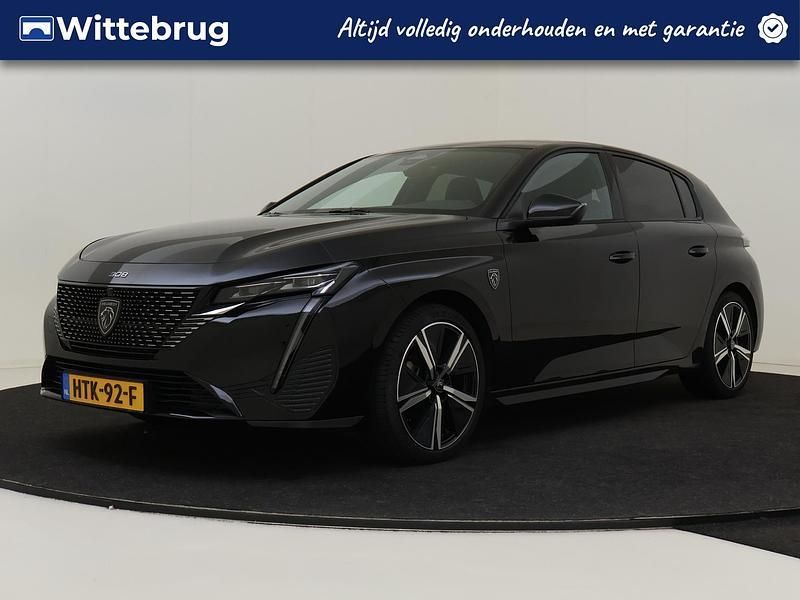 Zwart Gebruikt 2023 Peugeot 308 GT Hatchback | € 27.325 (Eerlijke prijs) - Afbeelding 1/4