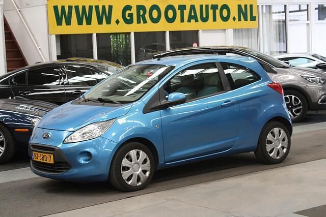 Blauw Occasion 2009 Ford Ka Titanium Hatchback | € 2.644 (Goede deal) - Afbeelding 1/4