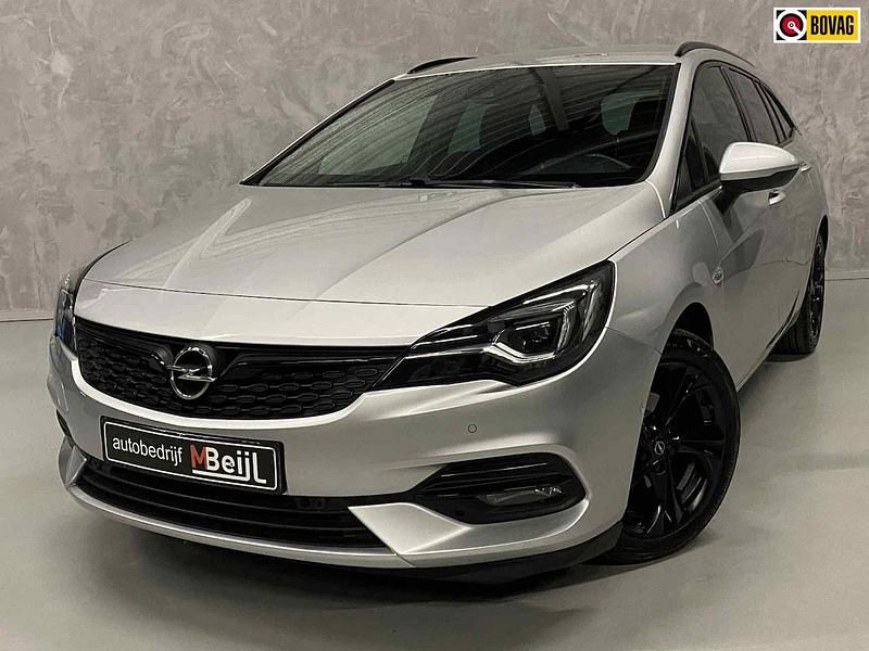 Grijs Gebruikt 2020 Opel Astra Ultimate Stationwagen | € 9.445 (Super prijs) - Afbeelding 1/4