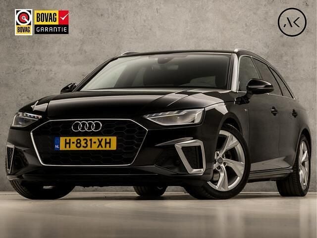 Zwart Gebruikt 2020 Audi A4 S-Line Stationwagen | € 26.945 (Goede deal) - Afbeelding 1/4