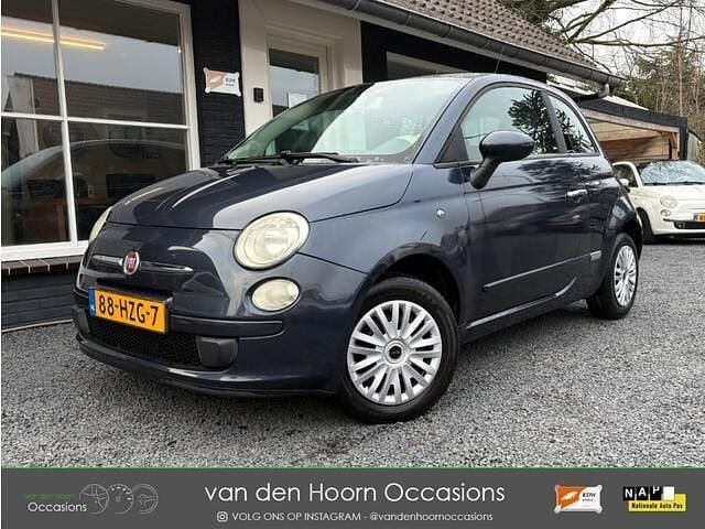 Blauw Occasion 2009 Fiat 500 Cabriolet | € 4.999 (Eerlijke prijs) - Afbeelding 1/3