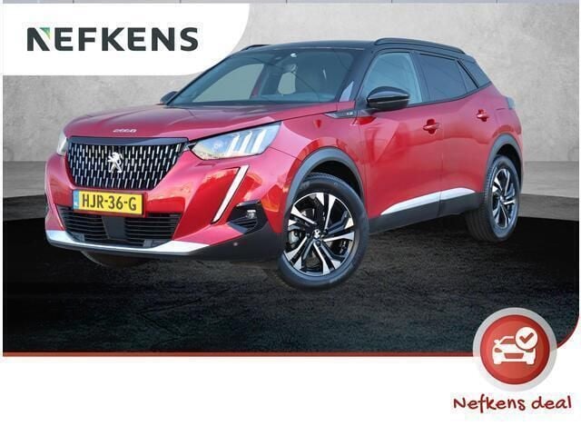 Rood Gebruikt 2021 Peugeot 2008 GTi SUV | € 24.495 (Iets duurder) - Afbeelding 1/4