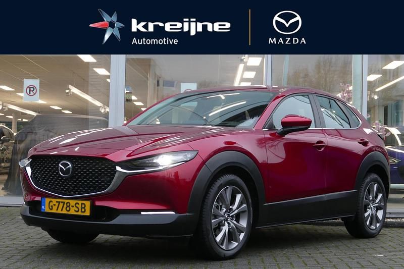 Rood Occasion 2019 Mazda CX-30 Comfort SUV | € 21.925 (Eerlijke prijs) - Afbeelding 1/4