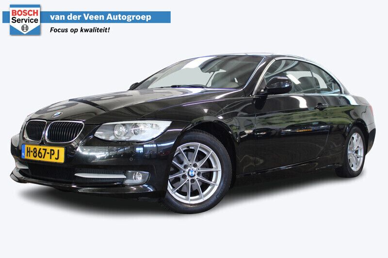 Zwart Gebruikt 2011 BMW 318 Cabriolet Cabriolet | € 11.950 - Afbeelding 1/4