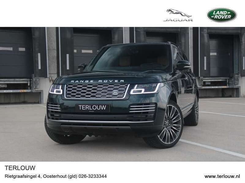 Groen, metallic lak Gebruikt 2019 Land Rover Range Rover Autobiography SUV | € 74.995 (Iets duurder) - Afbeelding 1/3