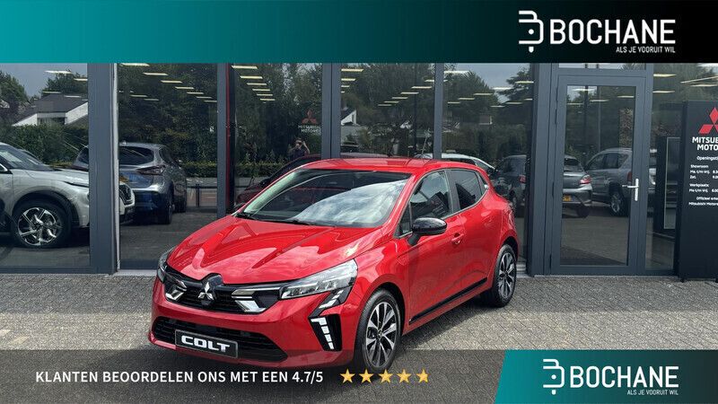 Rood Nieuw 2025 Mitsubishi Colt Intense Hatchback | € 25.385 (Eerlijke prijs) - Afbeelding 1/4