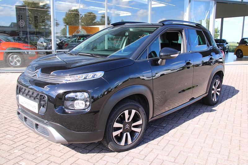 Zwart Gebruikt 2018 Citroën C3 Aircross PureTech SUV | € 15.550 (Eerlijke prijs) - Afbeelding 1/4
