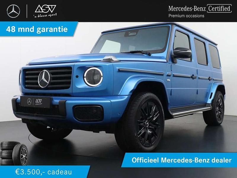 Blauw Gebruikt 2024 Mercedes G580 Edition 1 SUV | € 159.880 (Eerlijke prijs) - Afbeelding 1/4
