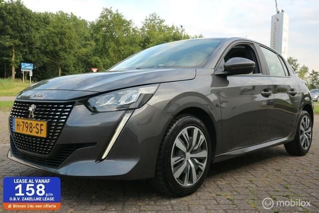 Grijs Gebruikt 2020 Peugeot 208 Active Hatchback | € 10.900 (Super prijs) - Afbeelding 1/4