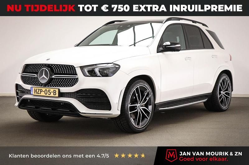 Wit Gebruikt 2022 Mercedes GLE350 Premium Plus SUV | € 69.095 (Iets duurder) - Afbeelding 1/4