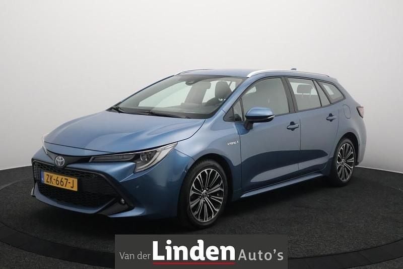 Blauw Gebruikt 2019 Toyota Corolla Business Edition Stationwagen | € 21.845 (Eerlijke prijs) - Afbeelding 1/4