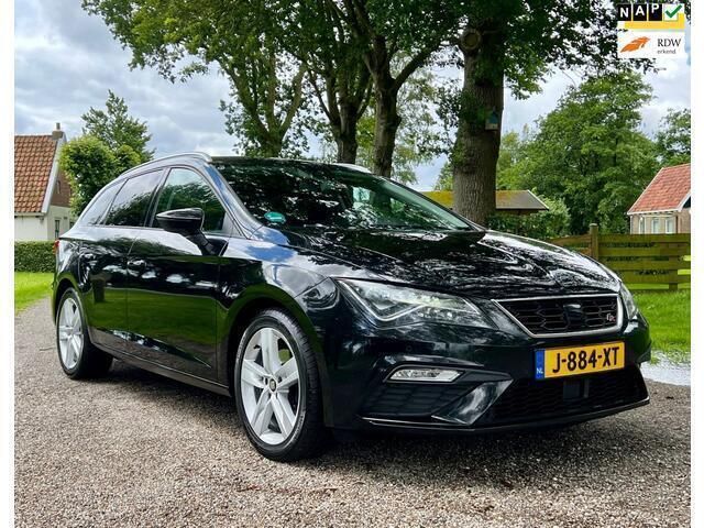 Zwart, metallic lak Gebruikt 2019 Seat Leon ST FR Stationwagen | € 12.950 (Eerlijke prijs) - Afbeelding 1/4