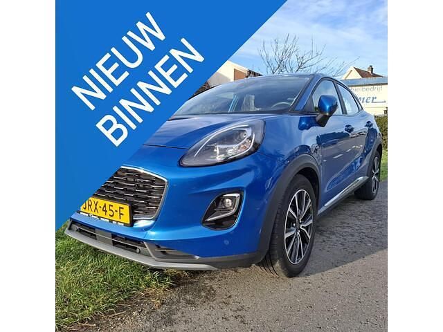 Blauw Occasion 2021 Ford Puma Titanium X SUV | € 15.450 (Super prijs) - Afbeelding 1/4