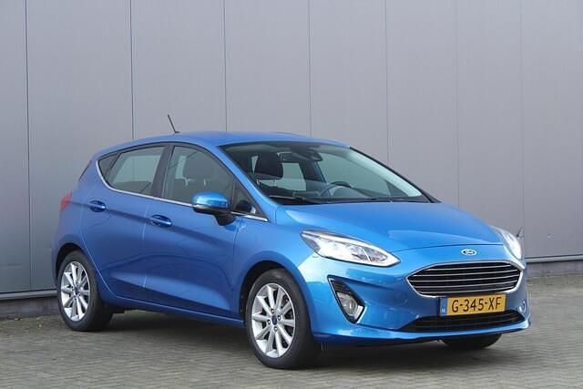 Occasion Ford Fiesta Titanium 94 PK (69 kW) 2019 Blauw (metallic) Hatchback