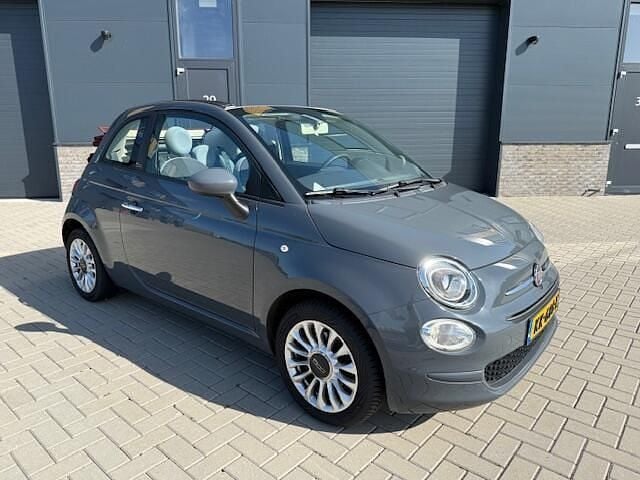 Grijs Gebruikt 2016 Fiat 500C Pop Star Cabriolet | € 9.150 (Eerlijke prijs) - Afbeelding 1/4