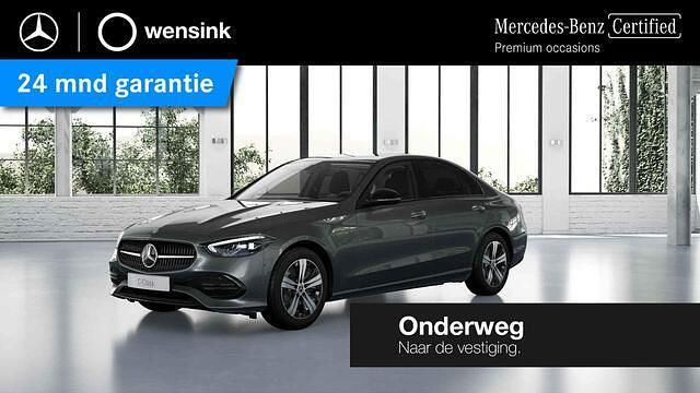 Grijs Gebruikt 2022 Mercedes C200 Luxury Sedan | € 39.850 (Super prijs) - Afbeelding 1/4