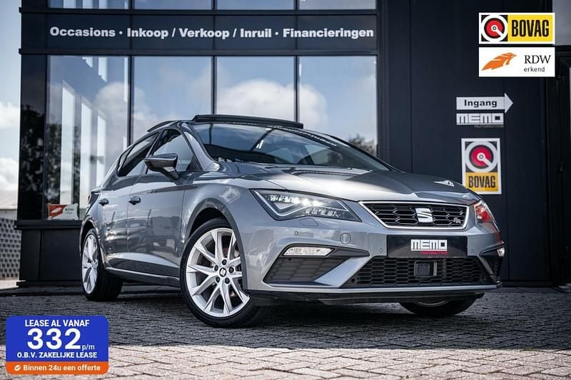 Grijs Gebruikt 2018 Seat Leon FR Hatchback | € 20.490 (Iets duurder) - Afbeelding 1/4